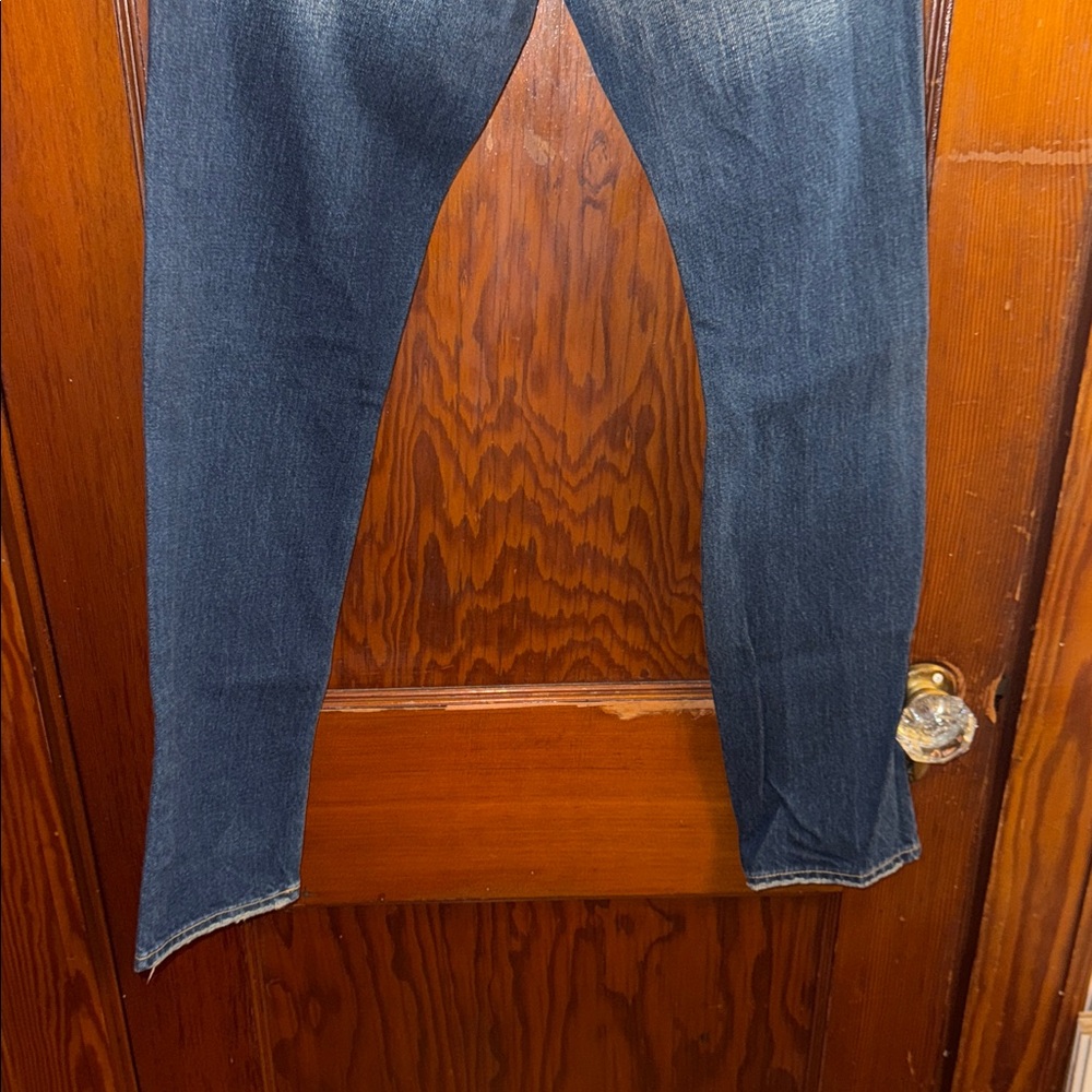Vintage Abercrombie Kids Blue Distressed Jeans - Picture 13 of 15